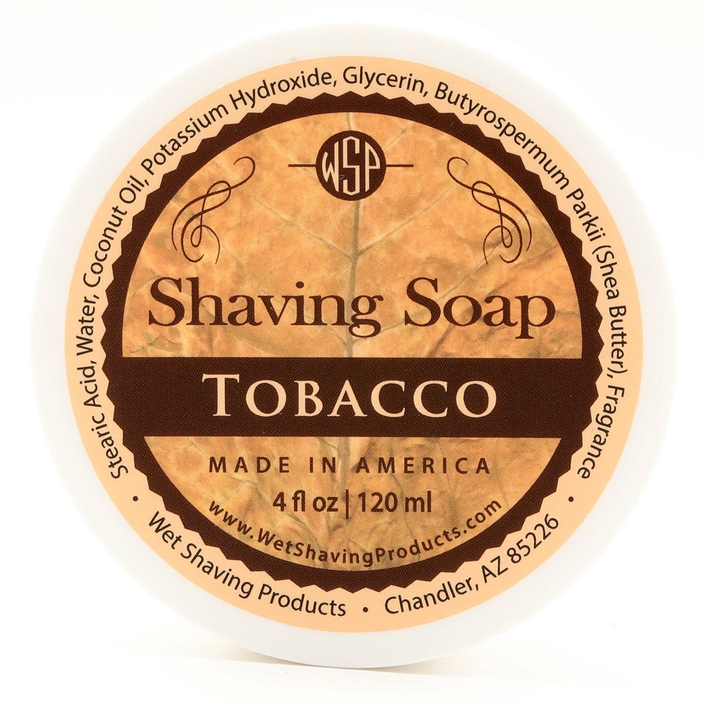 Rustic Shaving Soap - Tobacco - 4 Fl oz