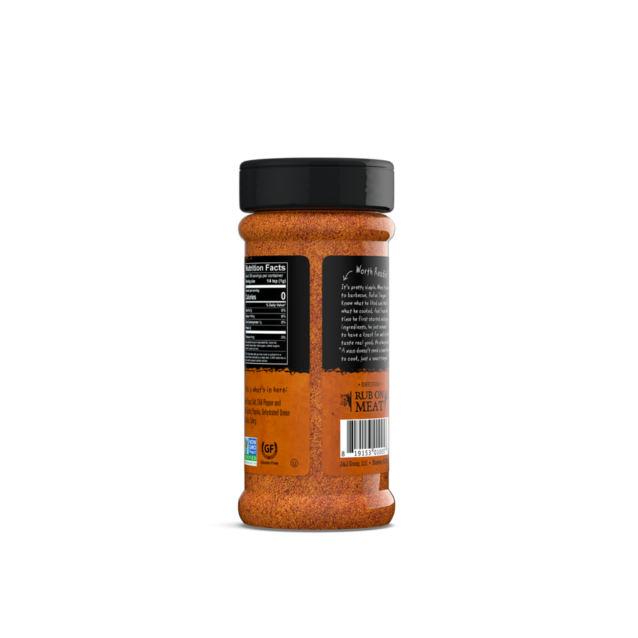 Meat Rub, Spicy: 6.5oz