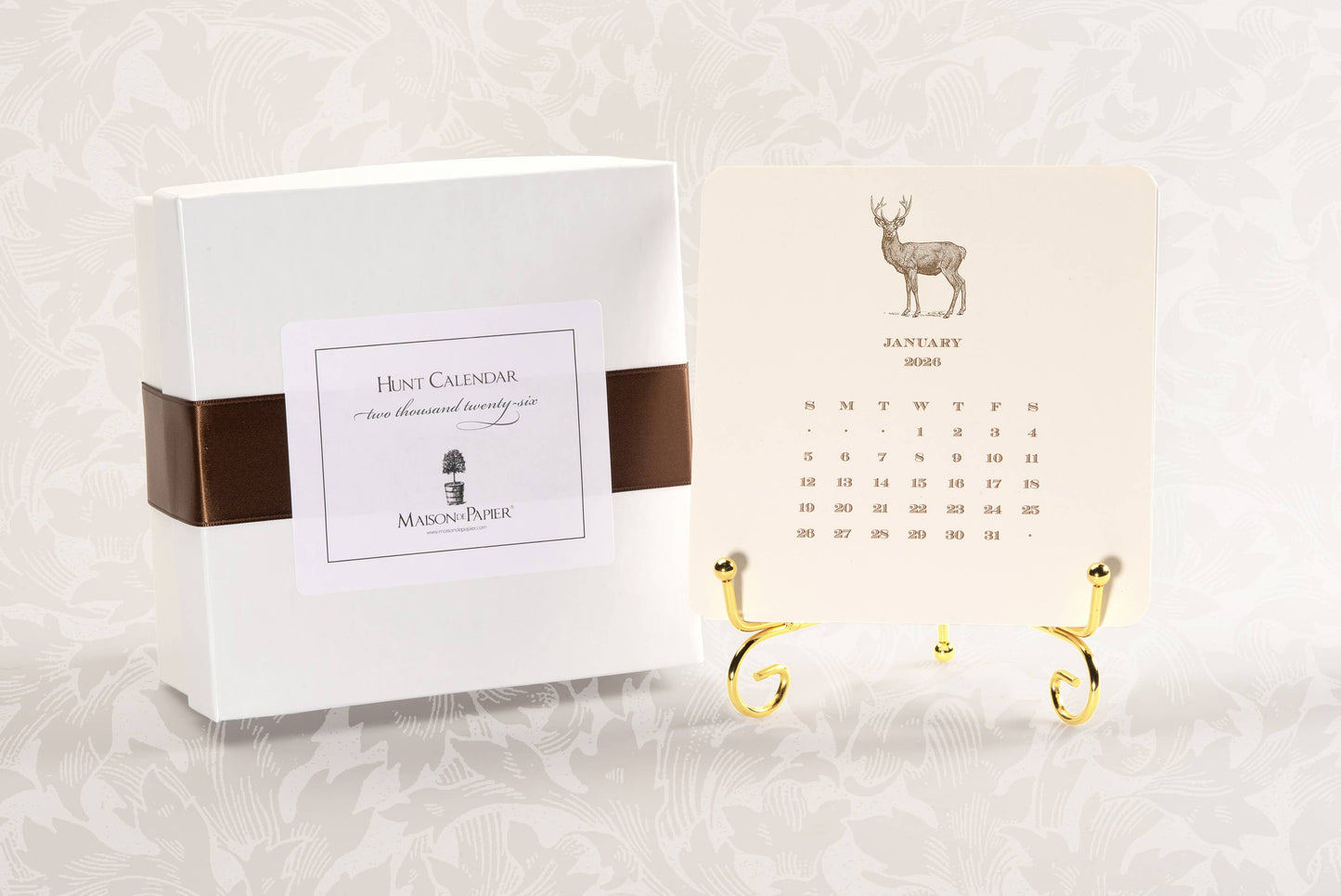 2026 Hunt Calendar with Easel: Complete Set
