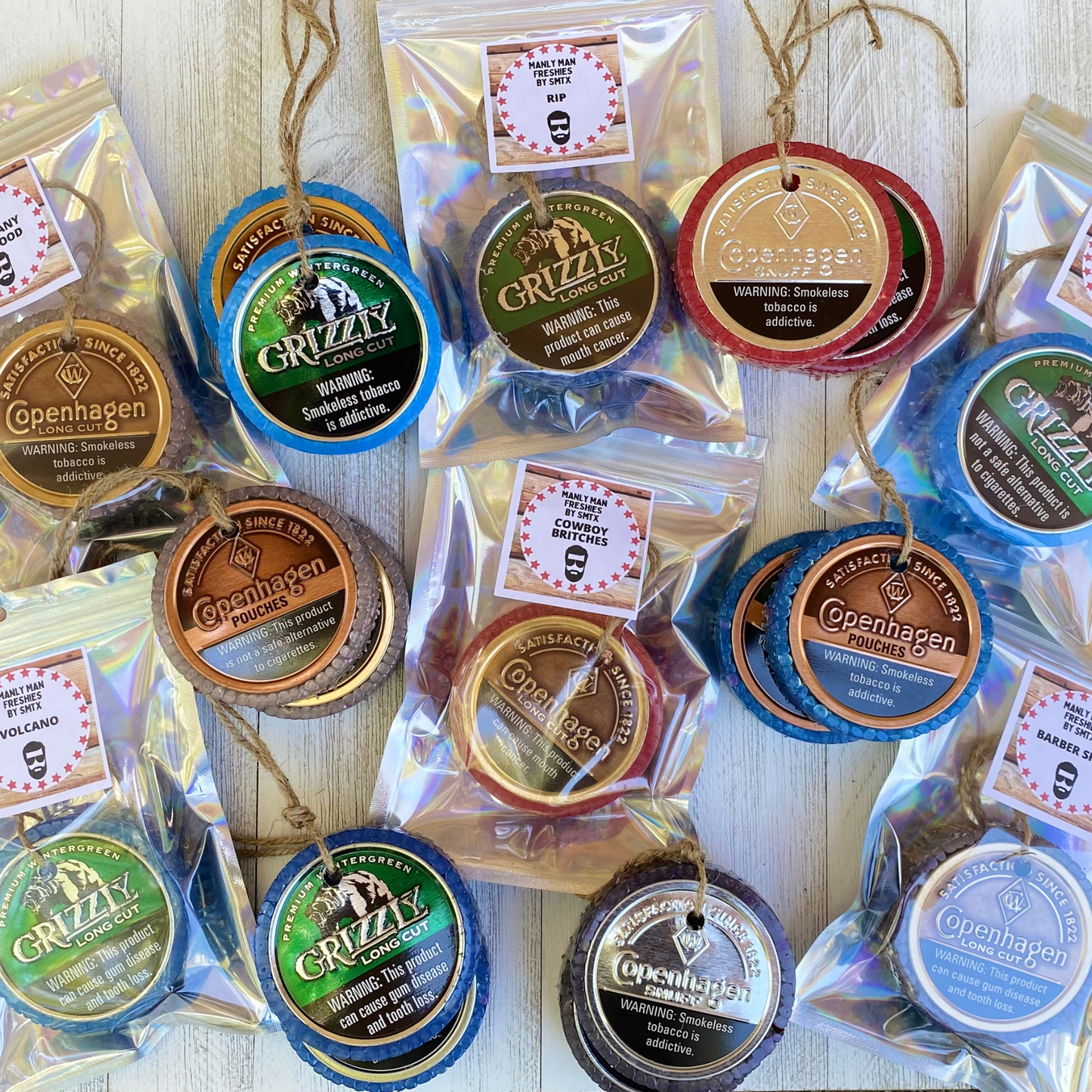 Manly Dip Lid Freshies