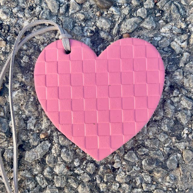Checkered Heart Air Freshener