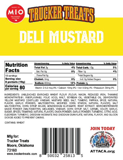 5.3oz Deli Mustard