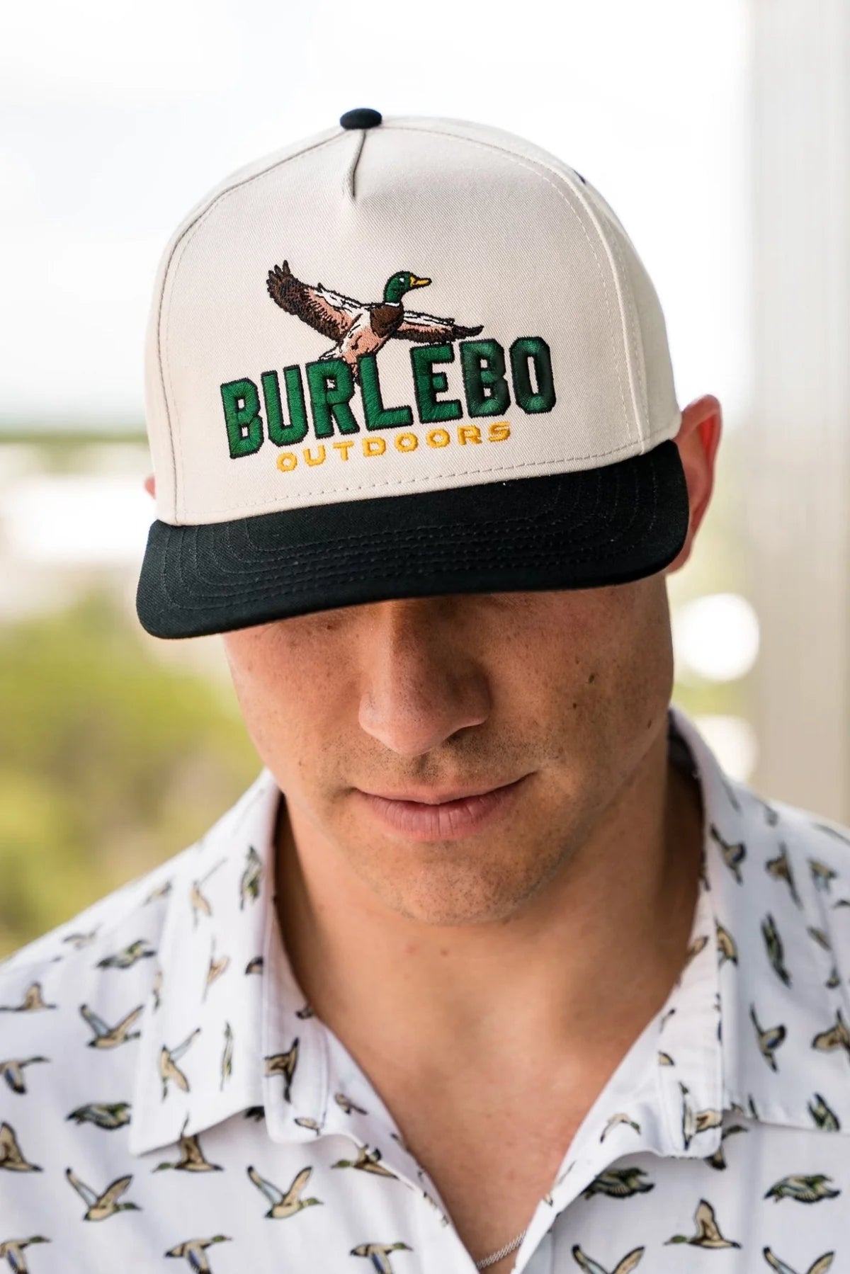 Mighty Duck Cap in Cream | Burlebo