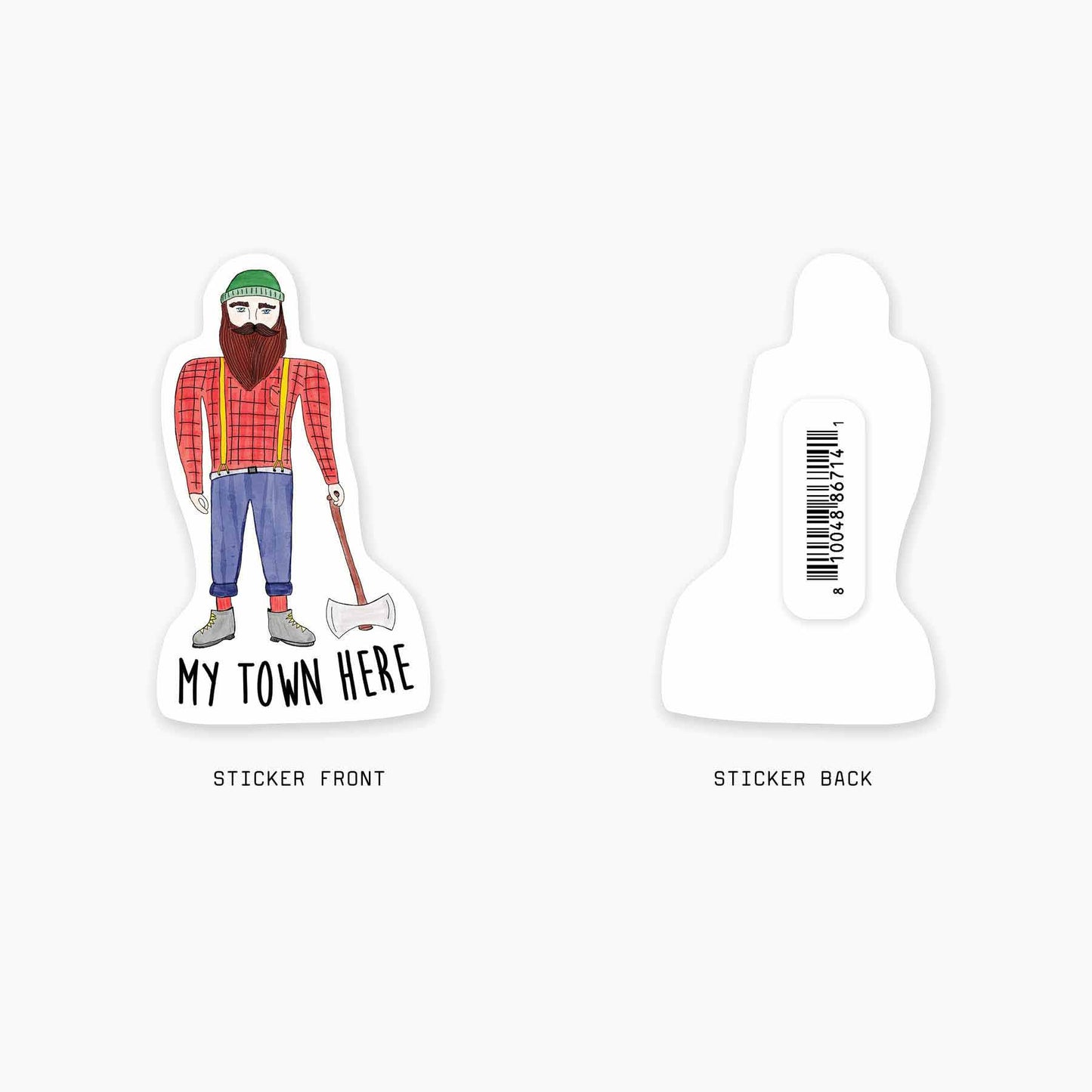 Lumberjack 3" | Stickers
