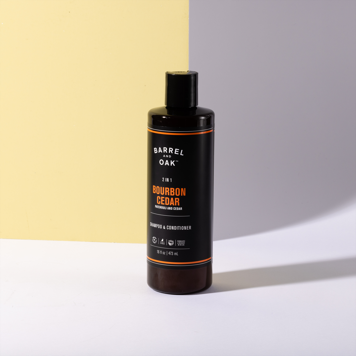 2-in-1 Shampoo and Conditioner - Bourbon Cedar 16 fl oz