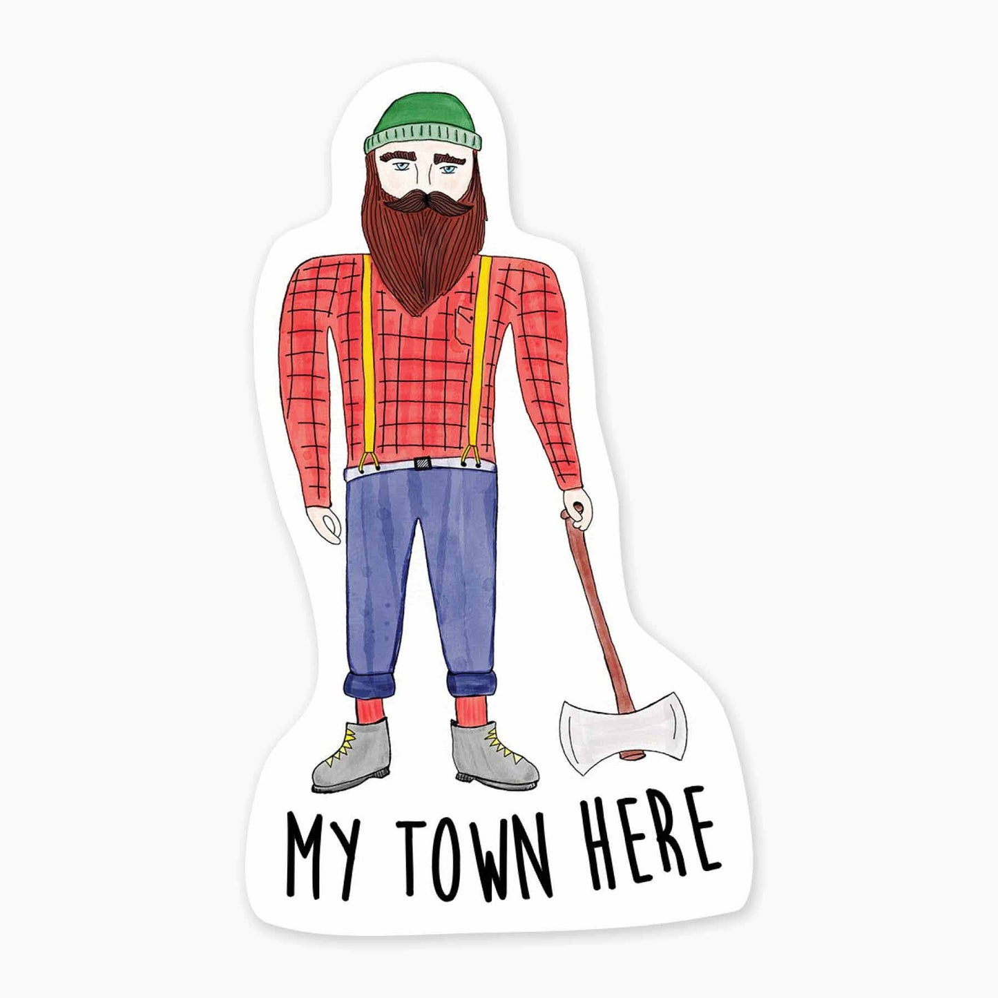 Lumberjack 3" | Stickers