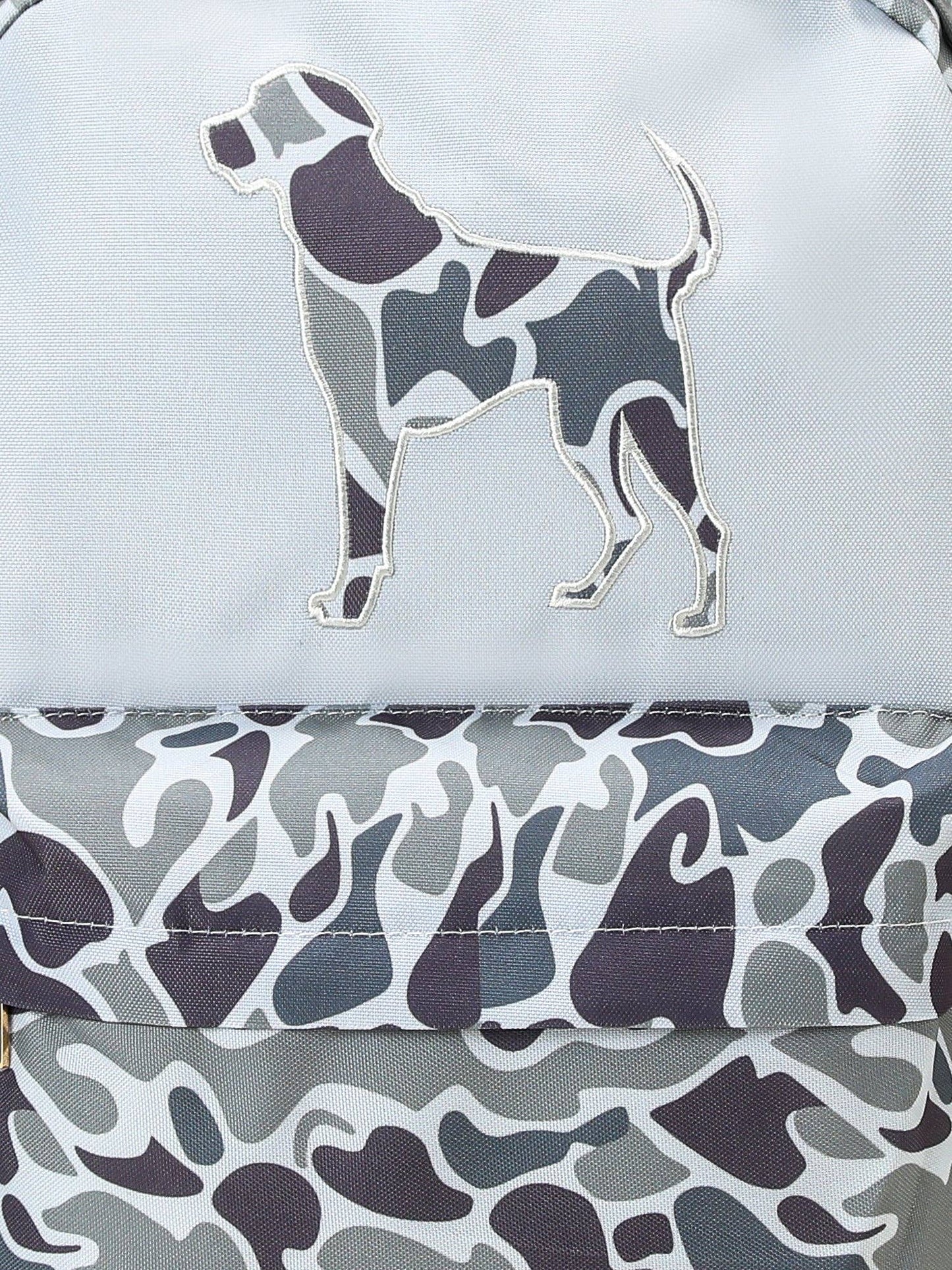 Hunting Dog Appliqué Kids Boys Backpack
