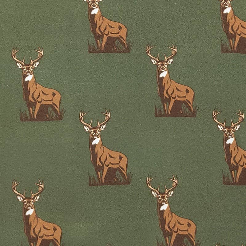 Hunter Green Buck Boy Romper