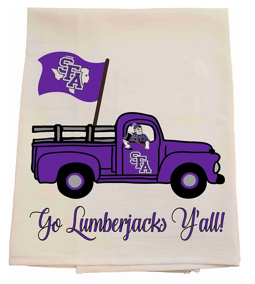 Stephen F Austin Truck Tea Towel