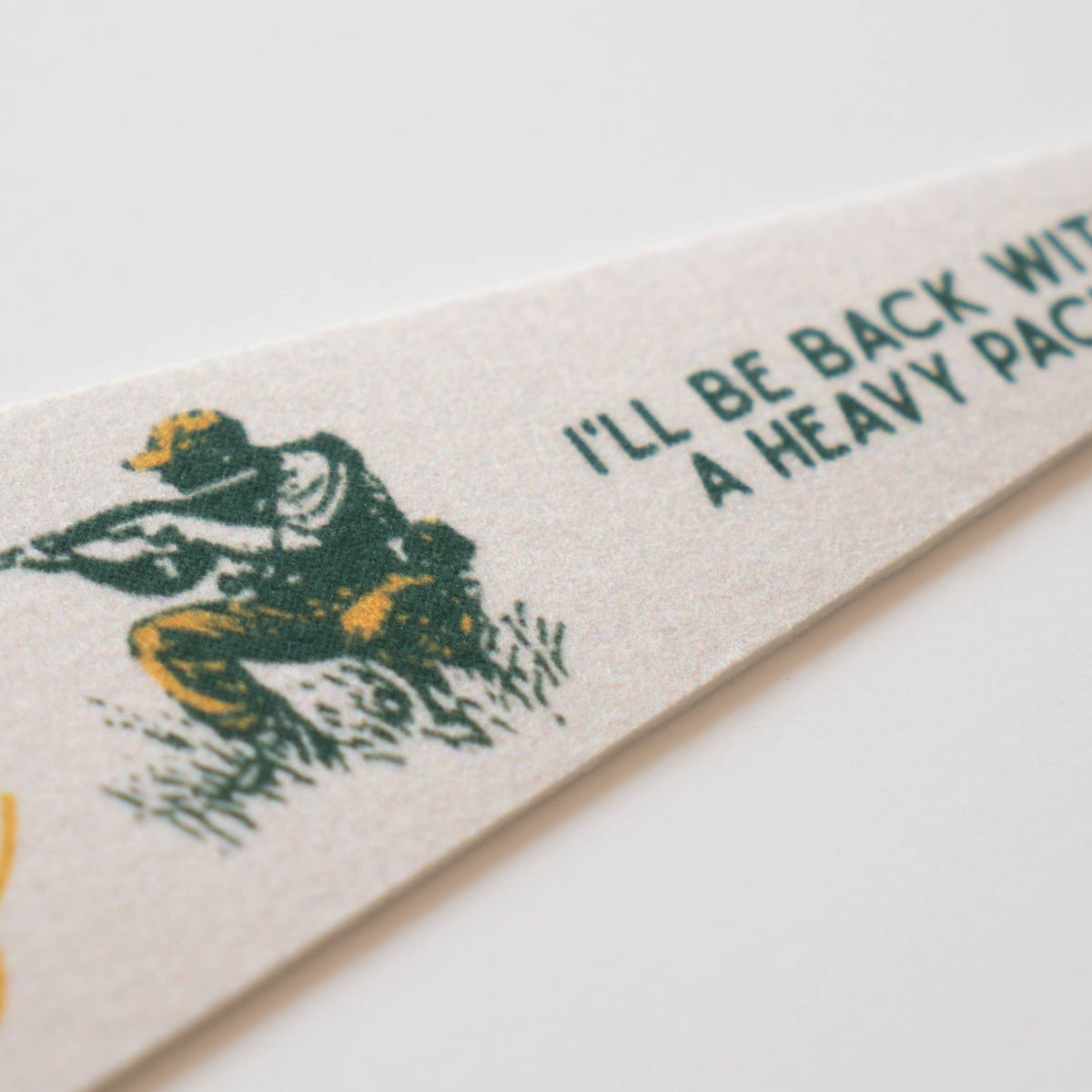 Gone Hunting Felt Pennant | Benoit's Design