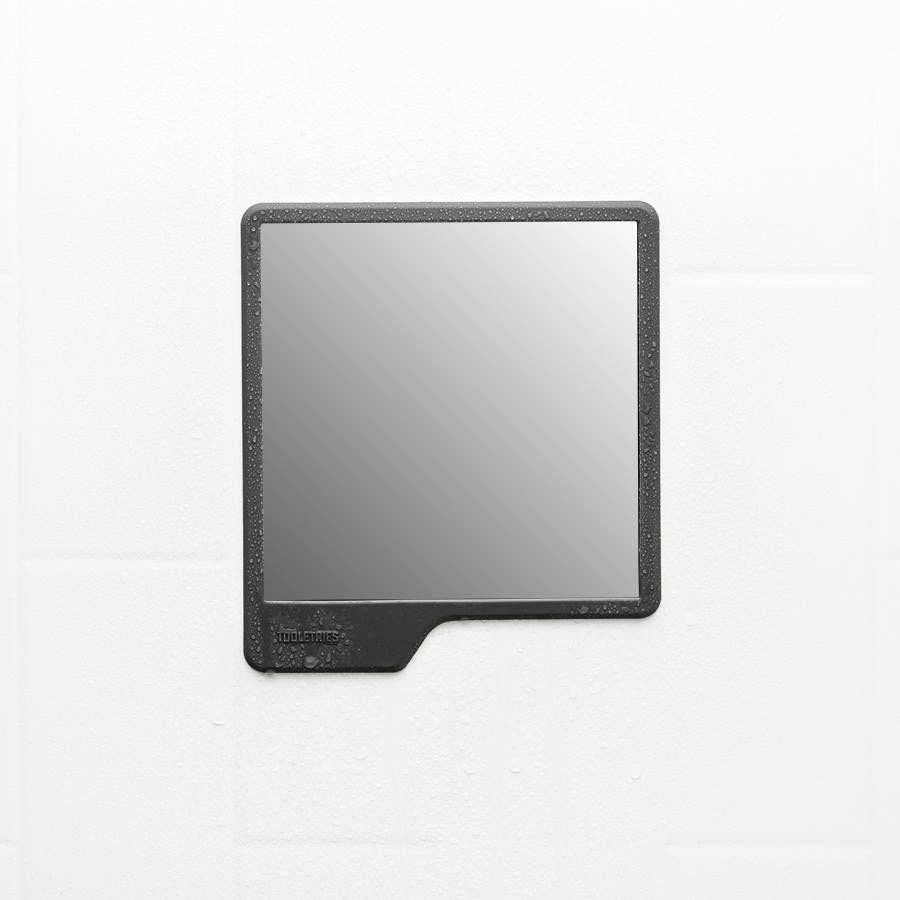 The Oliver | Shower Mirror: Charcoal | Tooletries