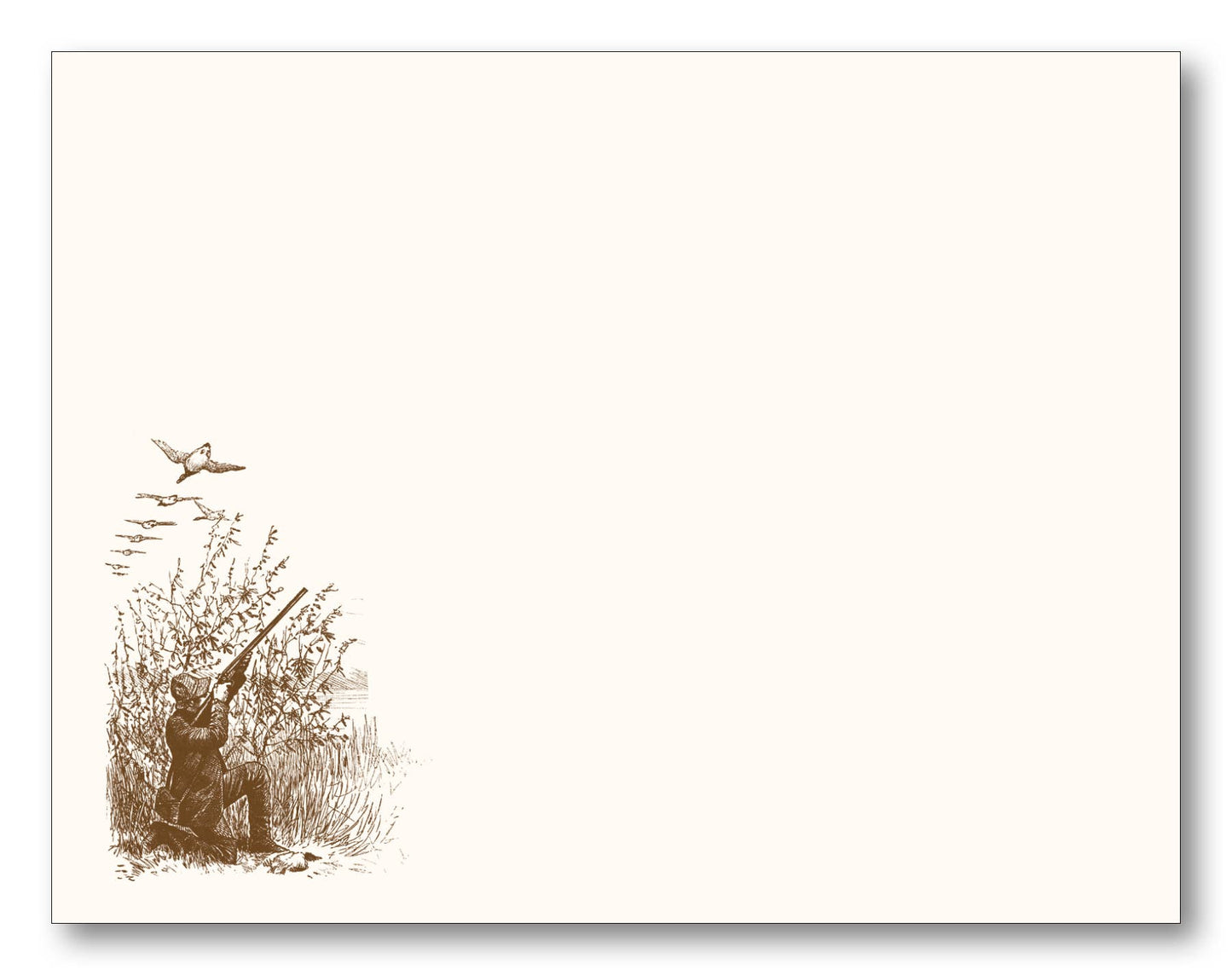 Duck Hunter Flat Card