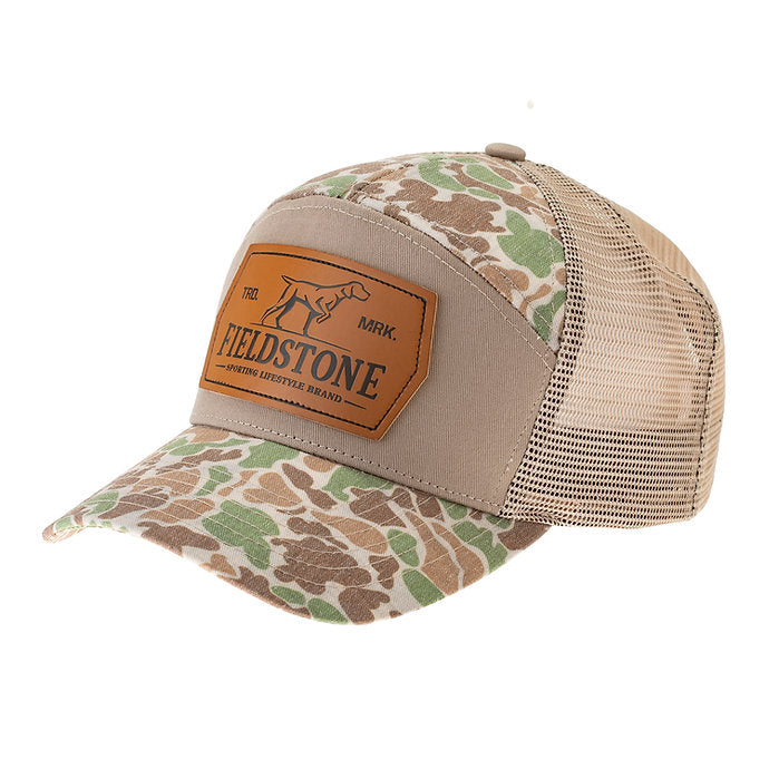 Youth Old School Camo Hat | Fieldstone