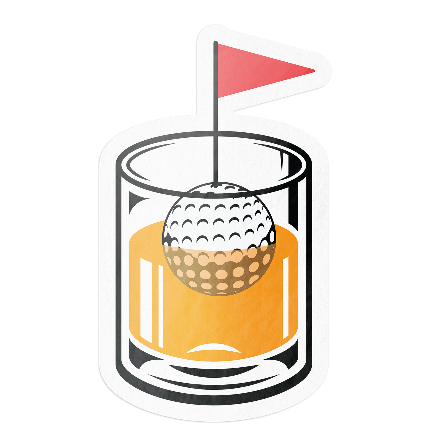 Whiskey Golf Sticker