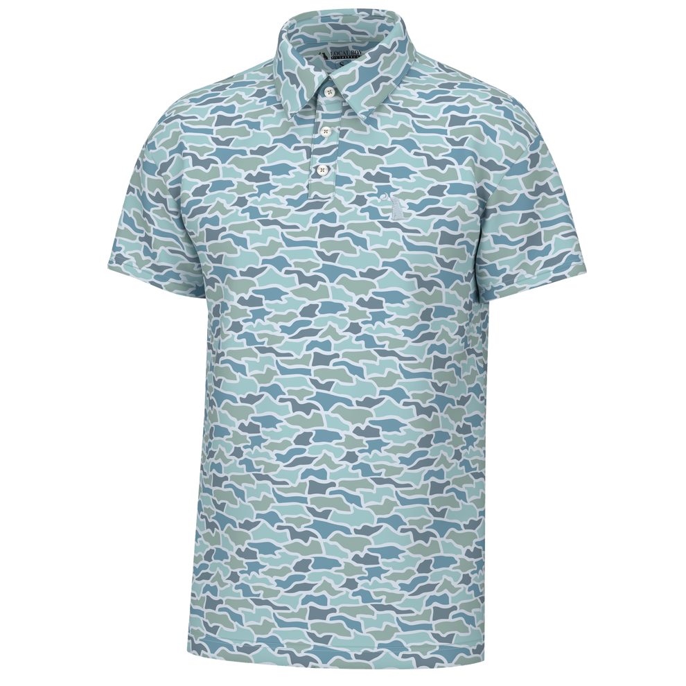 Cool Oak Camo DM Polo | Local Boy Outfitters