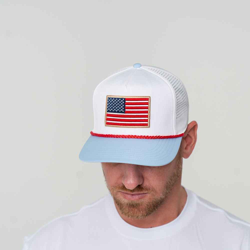 Performance Cap in Old Glory | Burlebo