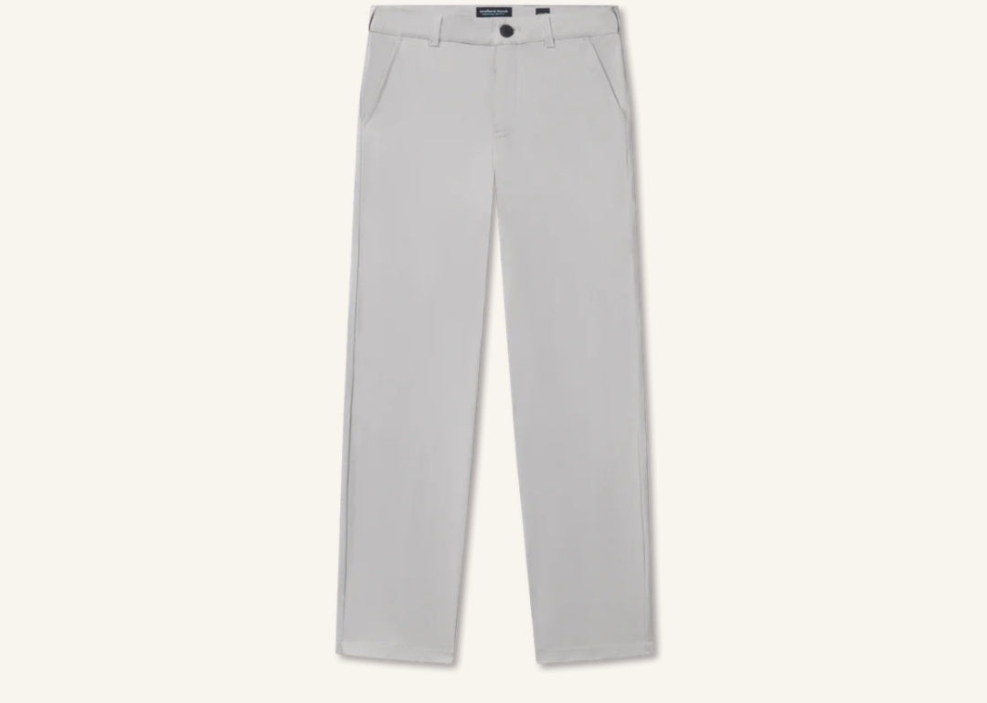 Youth Gulf Stream Performance Pants in Light Gray | Southern Marsh