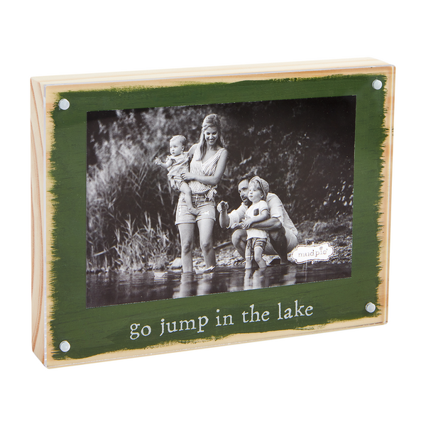 Lake Magnetic Picture Frames | Mud Pie