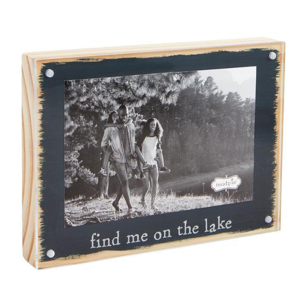 Lake Magnetic Picture Frames | Mud Pie