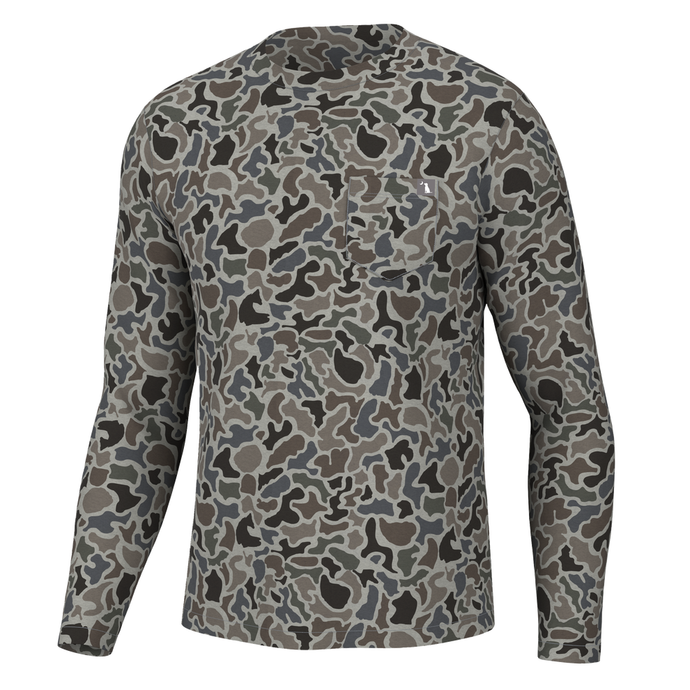 Heather Blend Crew in Localflange | Local Boy Outfitters