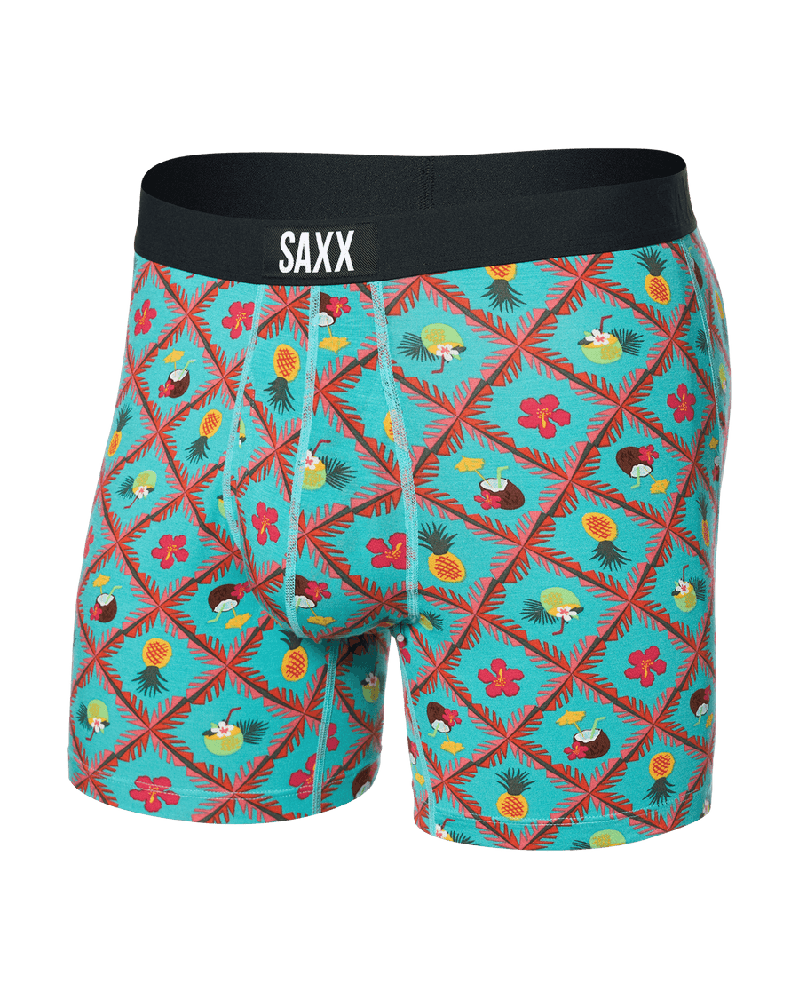 Pina Colada Plaid Aqua | SAXX