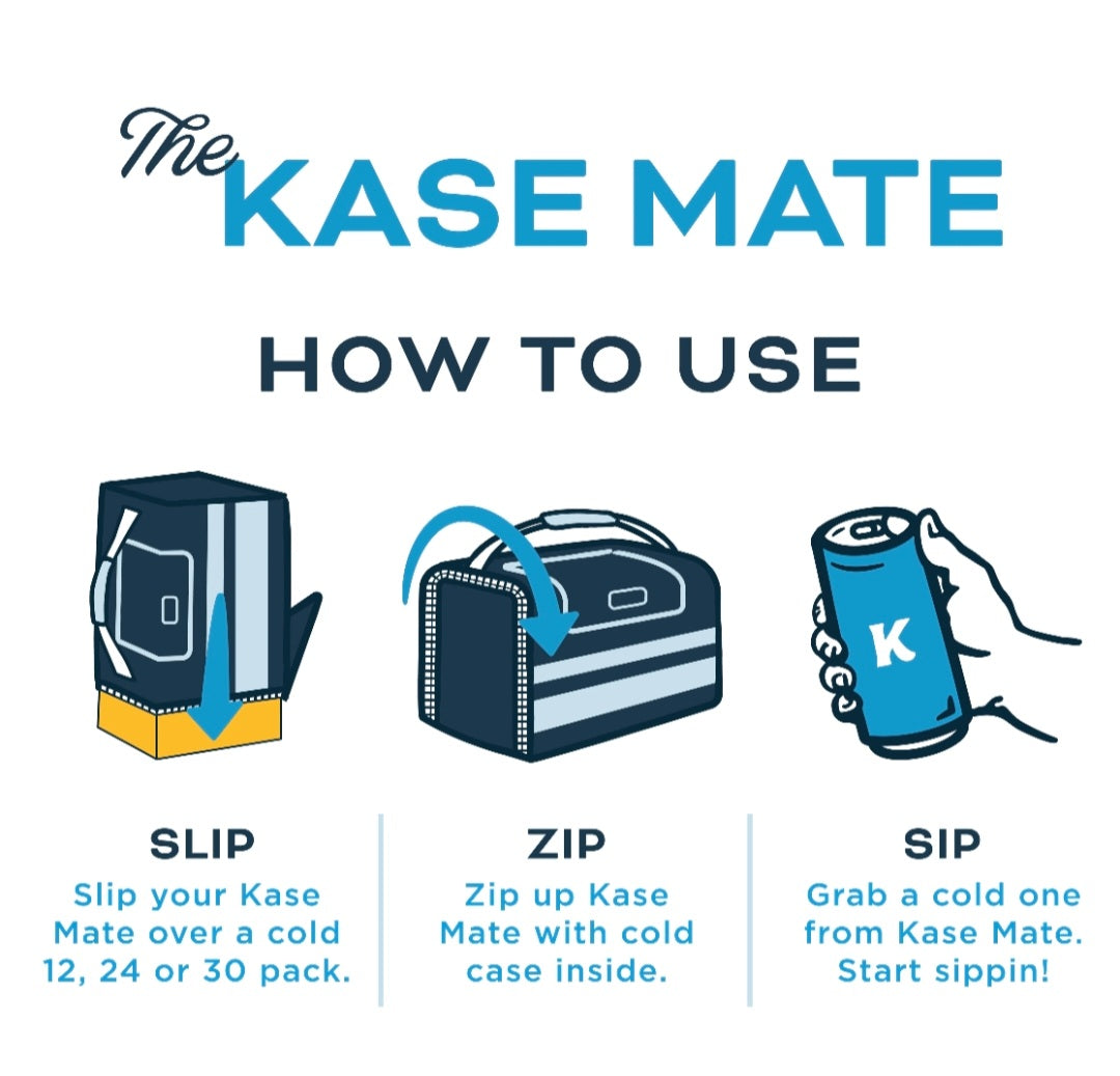 Kase Mate Cooler- 12 Pack Size| Kanga Coolers