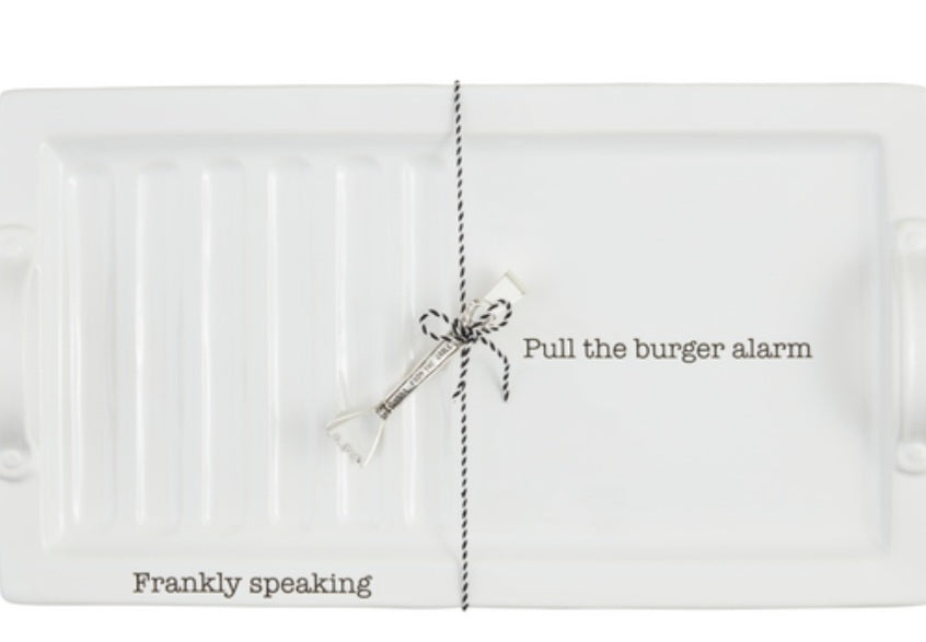 Burger Hot Dog Platter | Mud Pie