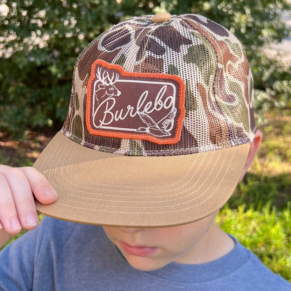 Youth Patch Camo Cap | Burlebo