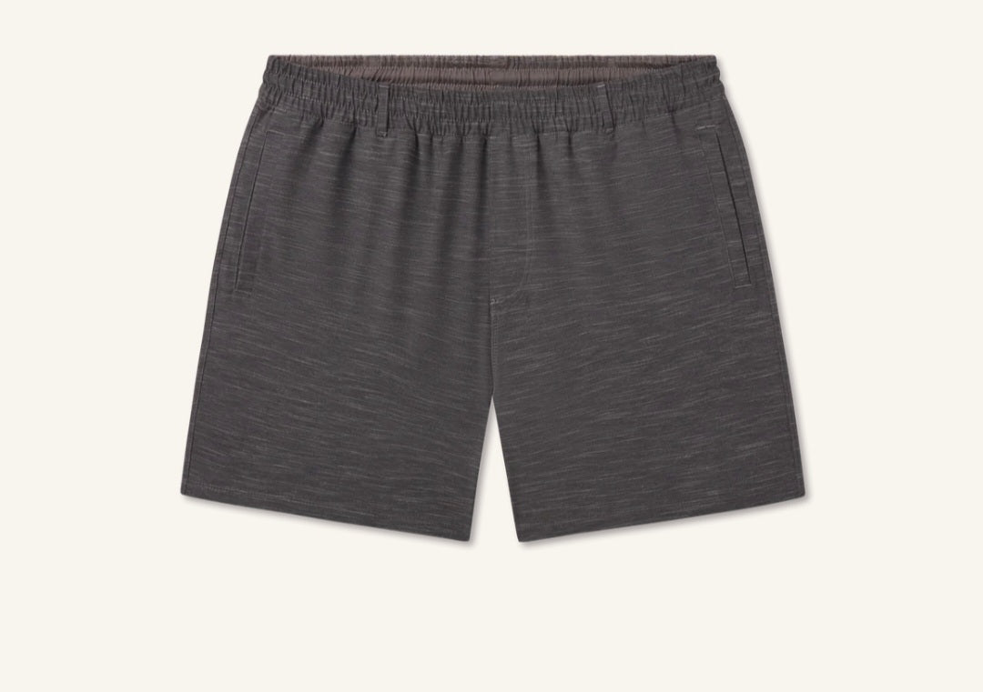 Youth Marlin lined Performance Short in Charcoal Gray | Southern Marsh
