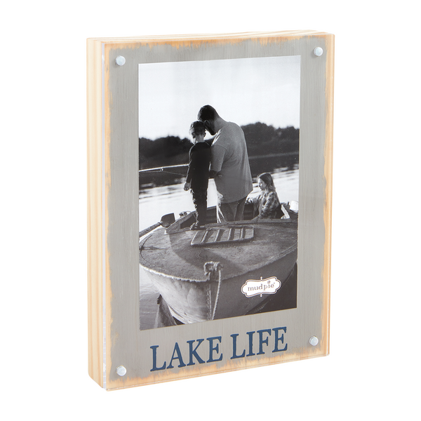 Lake Magnetic Picture Frames | Mud Pie