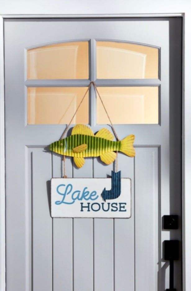 Lake House Door Hanger | Mud Pie