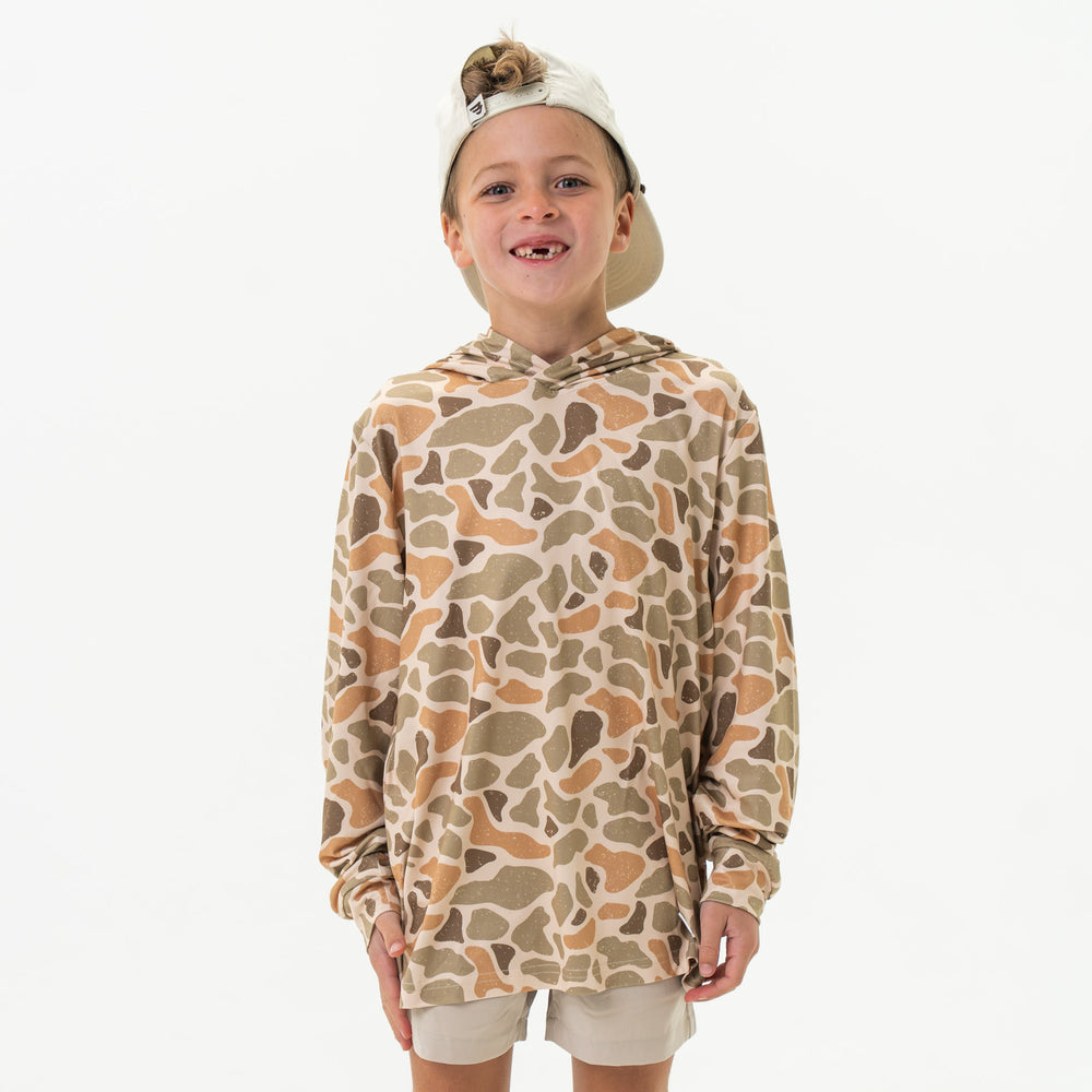 Youth Performance Hoodie in Venado | Burlebo