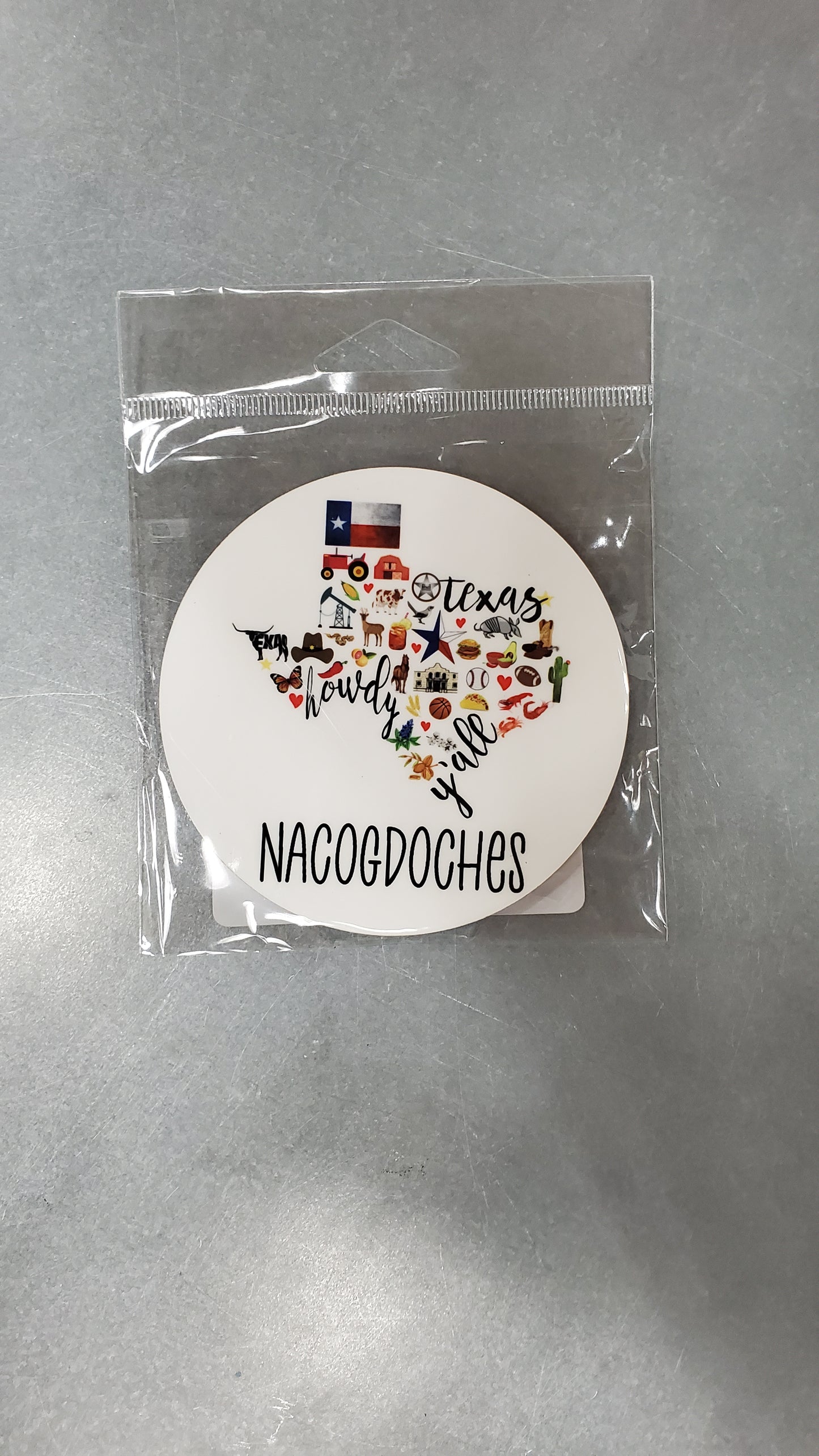 Souvenir Nacogdoches, Texas Coaster| Memories