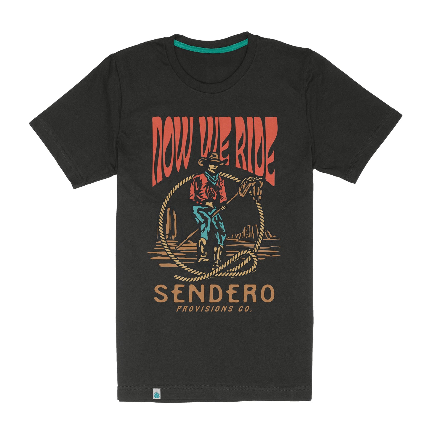 Stick Horse T-Shirt in Black | Sendero