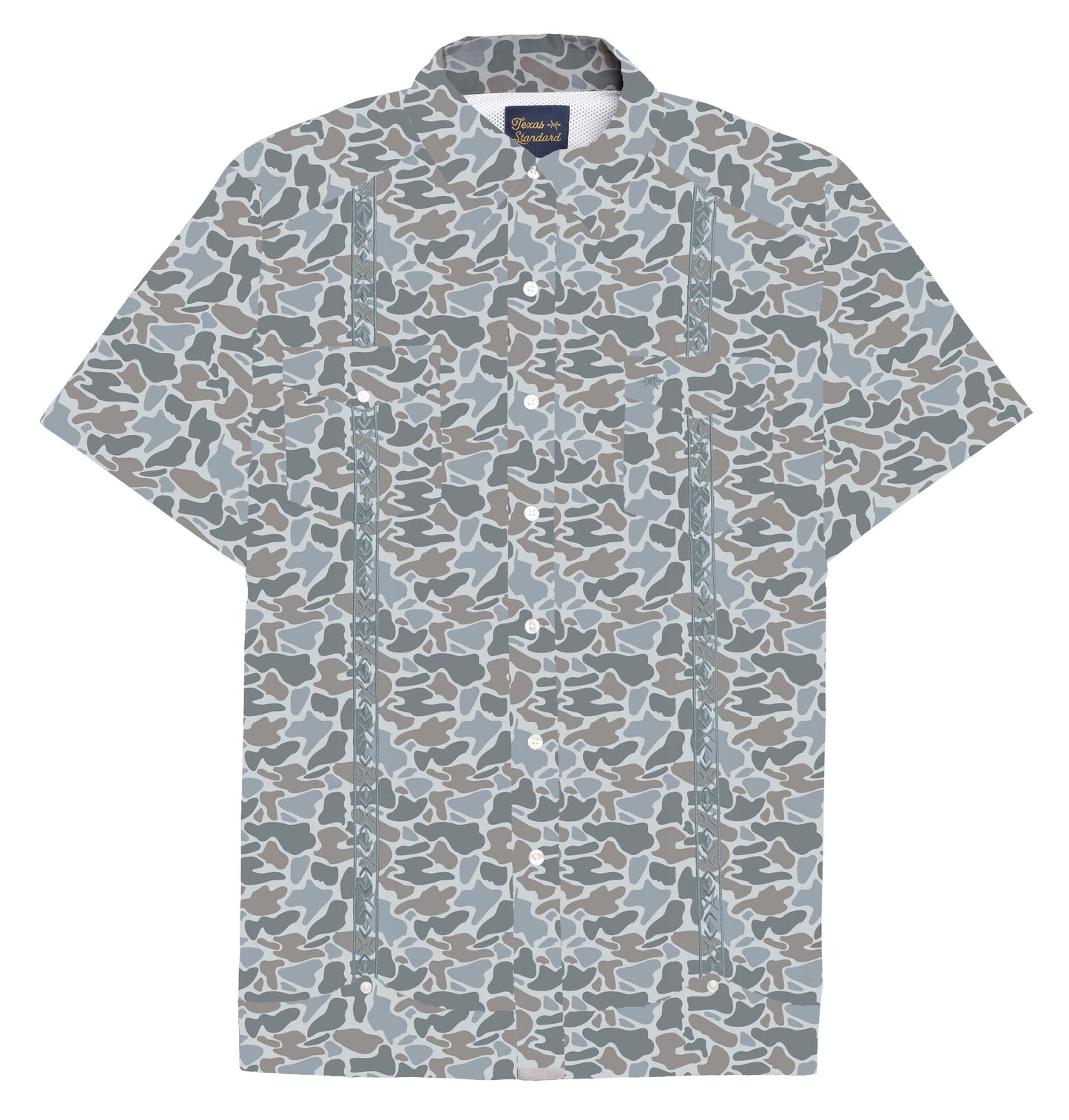 GUAYABERA LIBRE - Camo Frio| Texas Standard