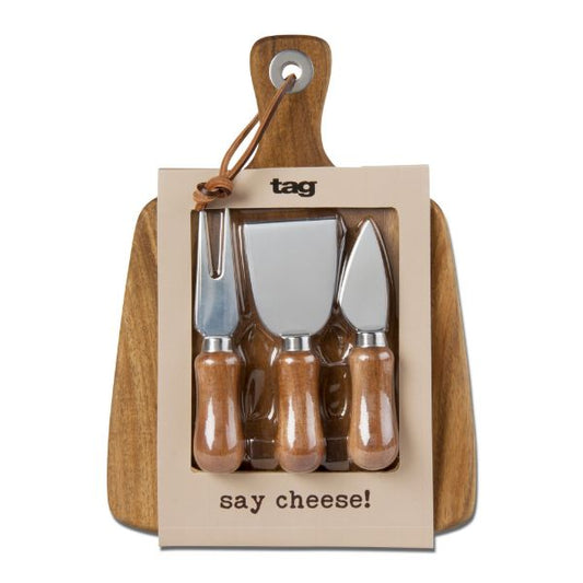 Cheeseboard & Utensil Set