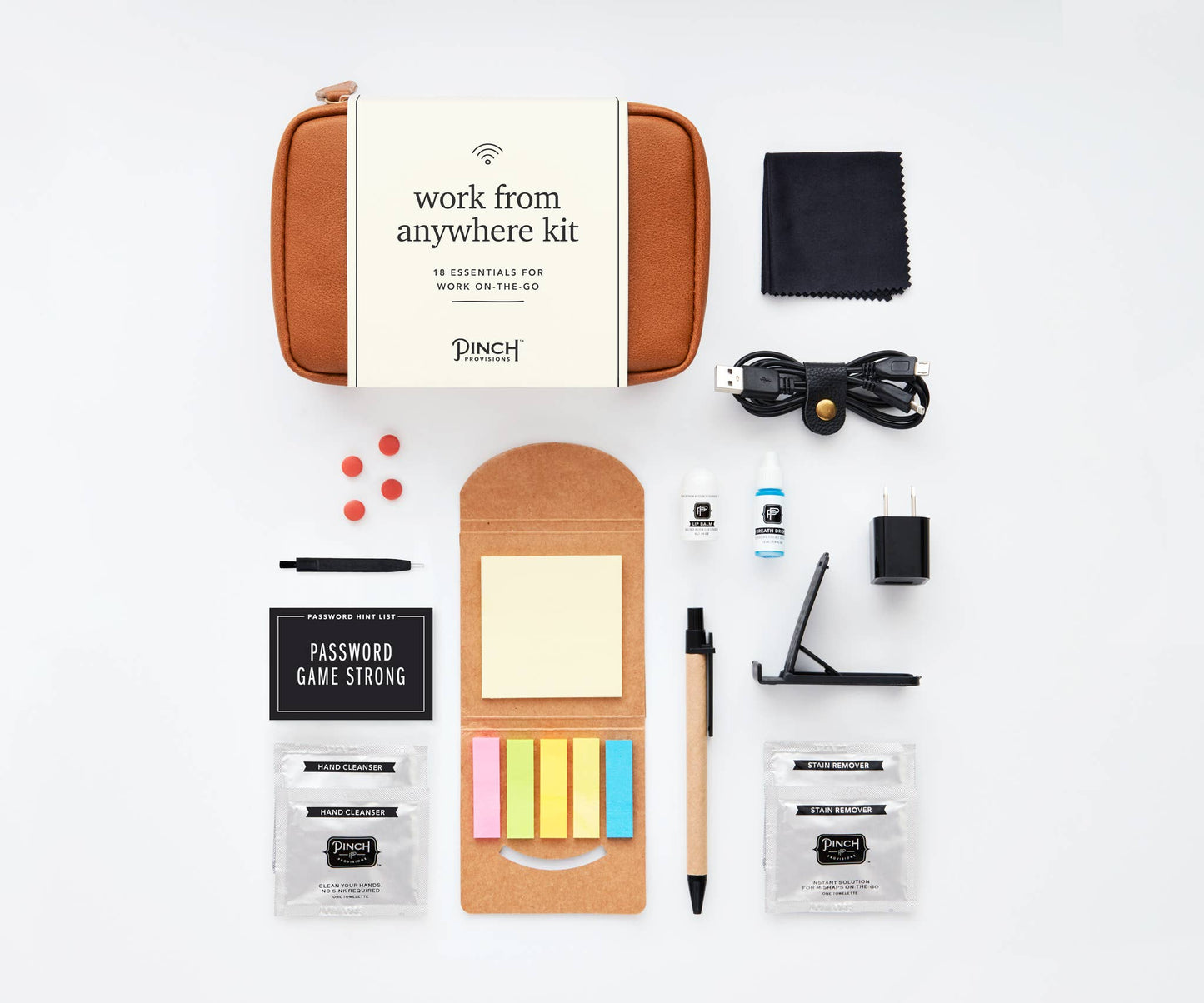 Work from Anywhere Kit | Cognac, Office & Corporate Gifts | Pinch
