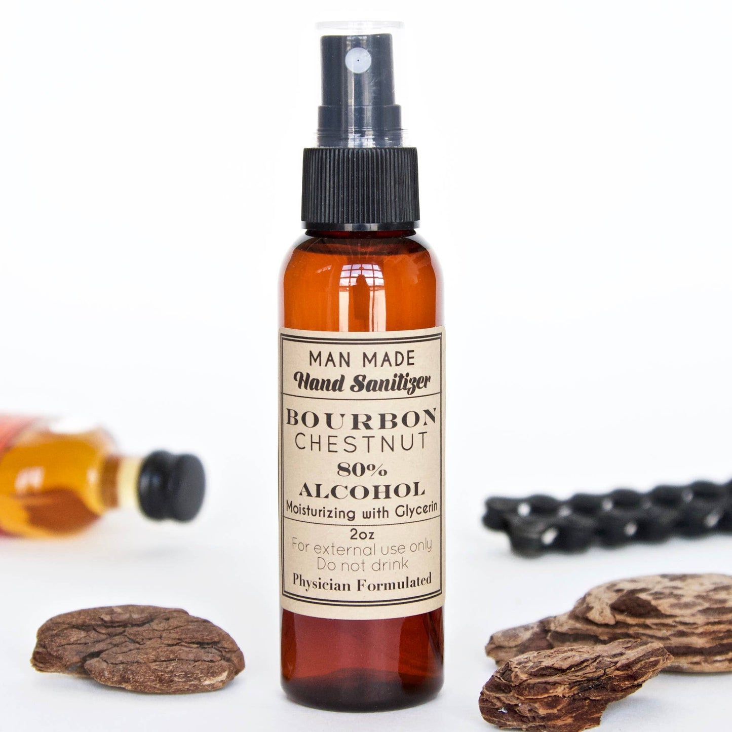 Hand Sanitizer Spray in Bourbon Chestnut | The Little Flower Soap Co