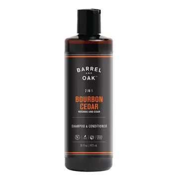 Bourbon Cedar Shampoo & Conditioner | Barrel and Oak