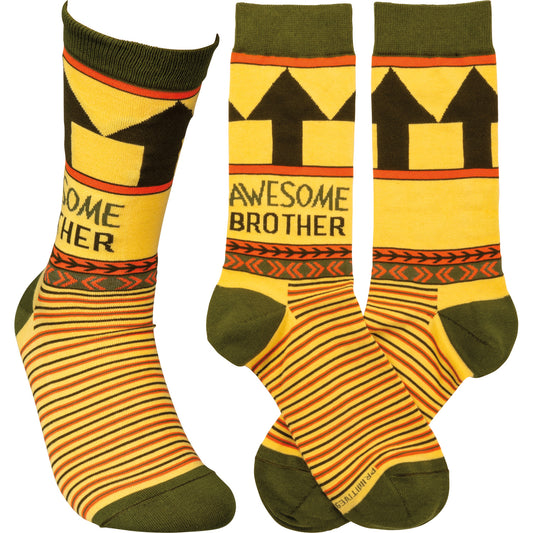 Awesome Brother Socks | Primitives by Kathy