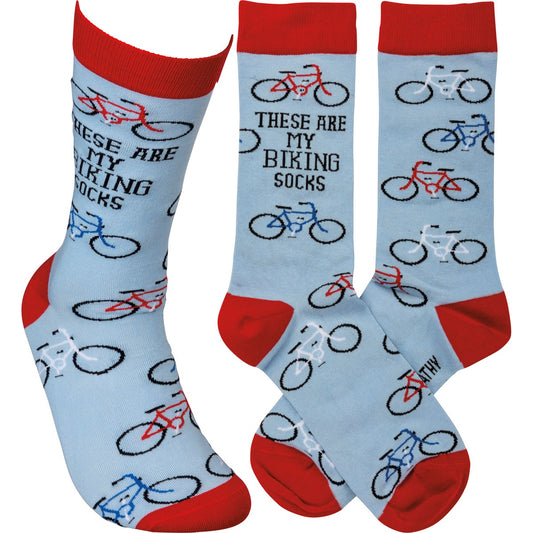 These Are My Biking Socks | Primitives By Kathy