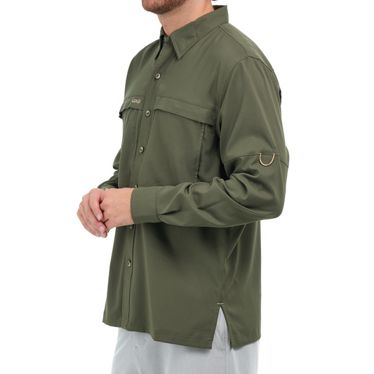 Scout Long Sleeve Agave Shirt | GameGuard