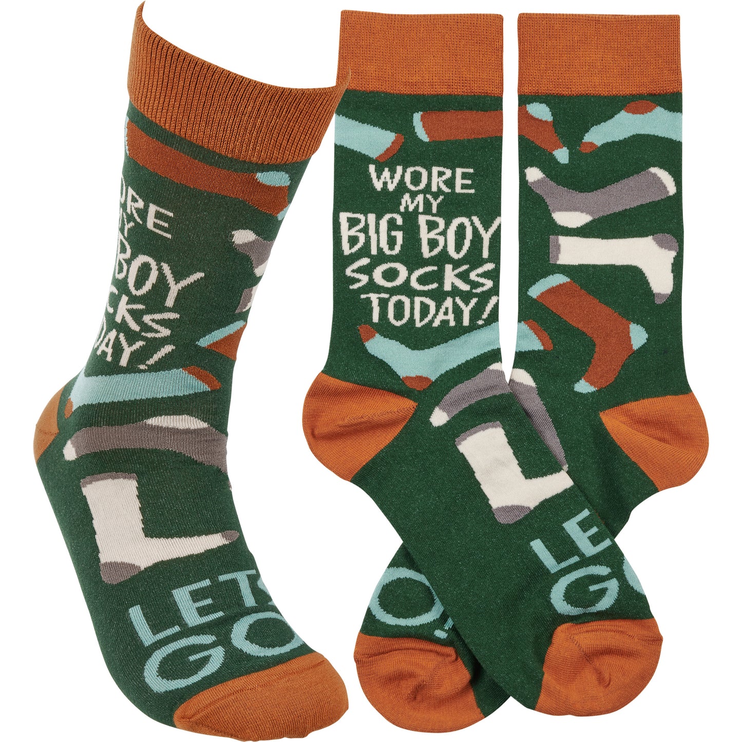 Wore My Big Boy Socks | Primitives by Kathy