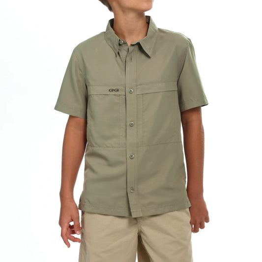 Youth MicroFiber Shirt in Mesquite| GameGuard