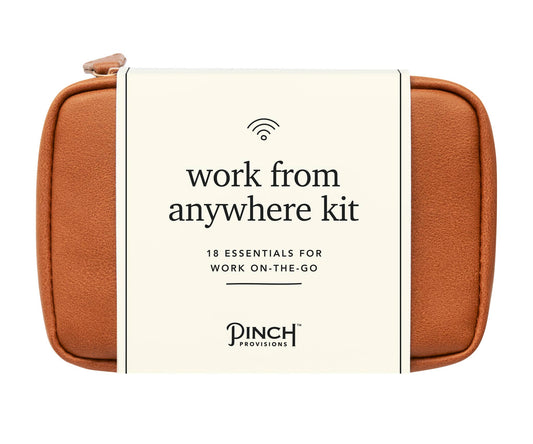 Work from Anywhere Kit | Cognac, Office & Corporate Gifts | Pinch