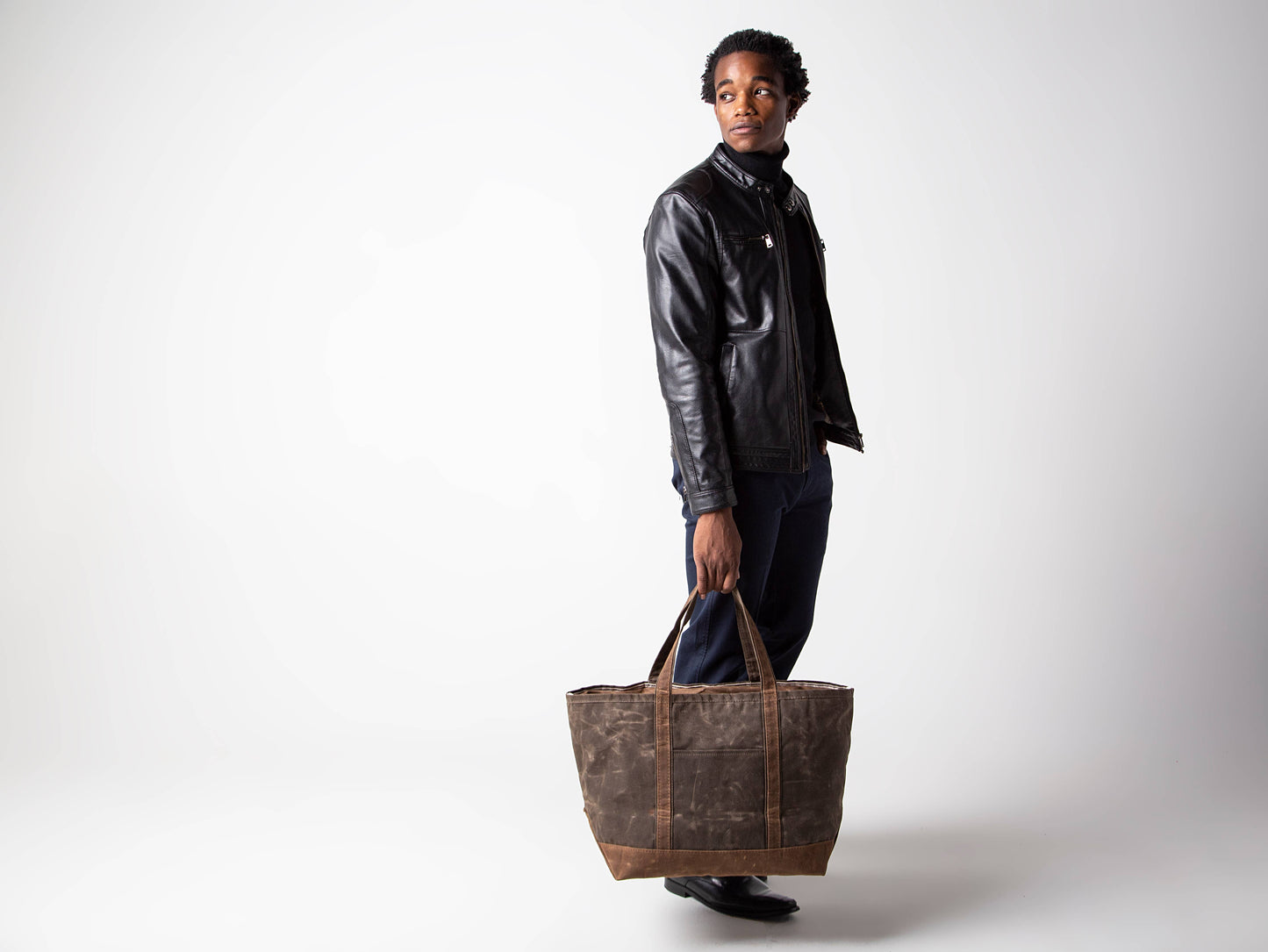 CB STATION - Waxed Large Classic Tote