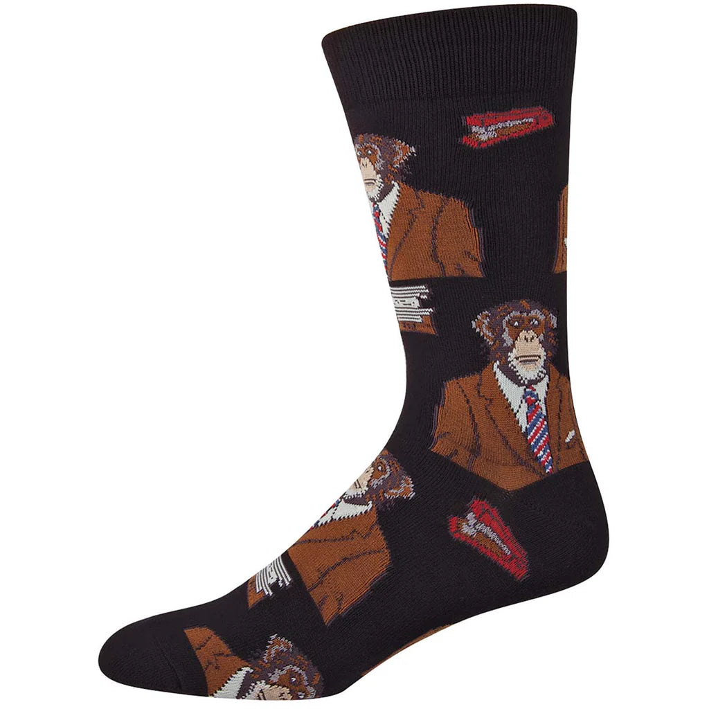 Monkey Biz Socks in Black |