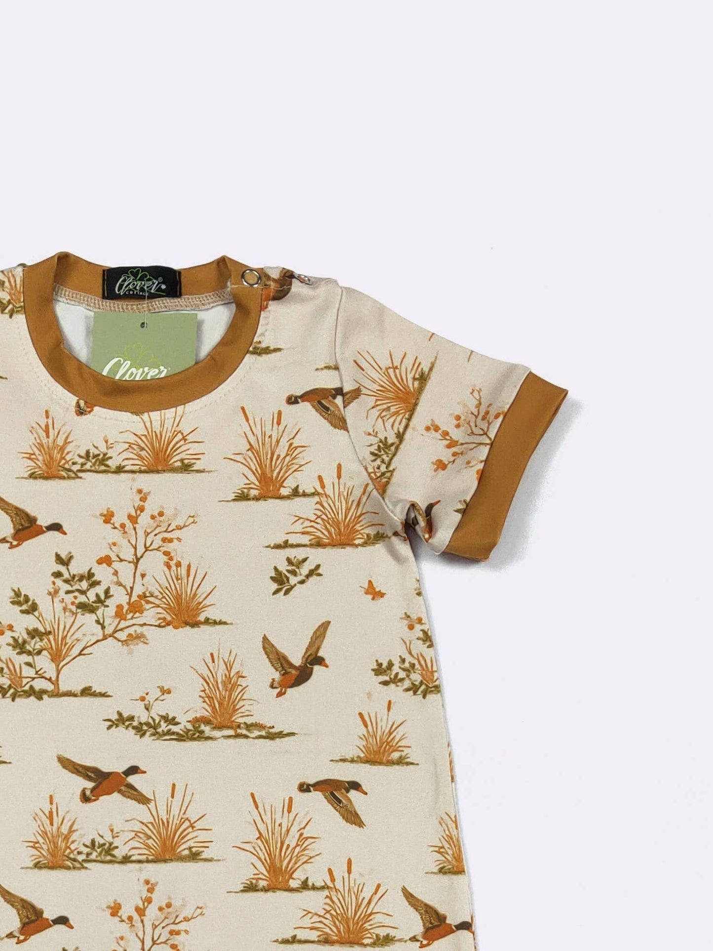 Amber Field Duck Boy Romper