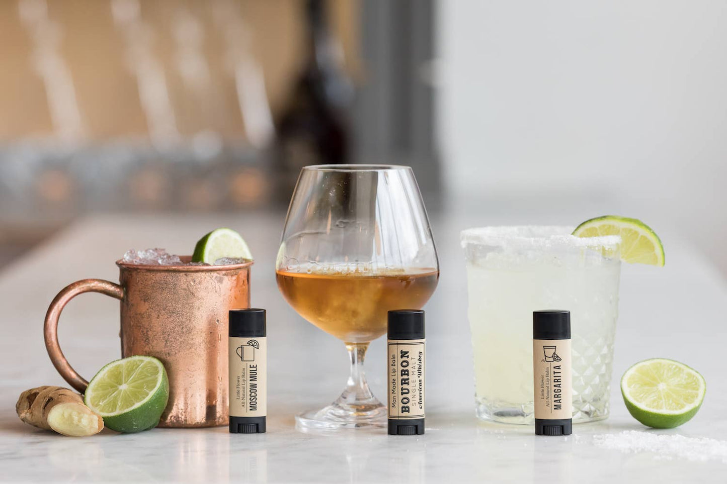 Bourbon Lip Balm | The Little Flower Soap Co