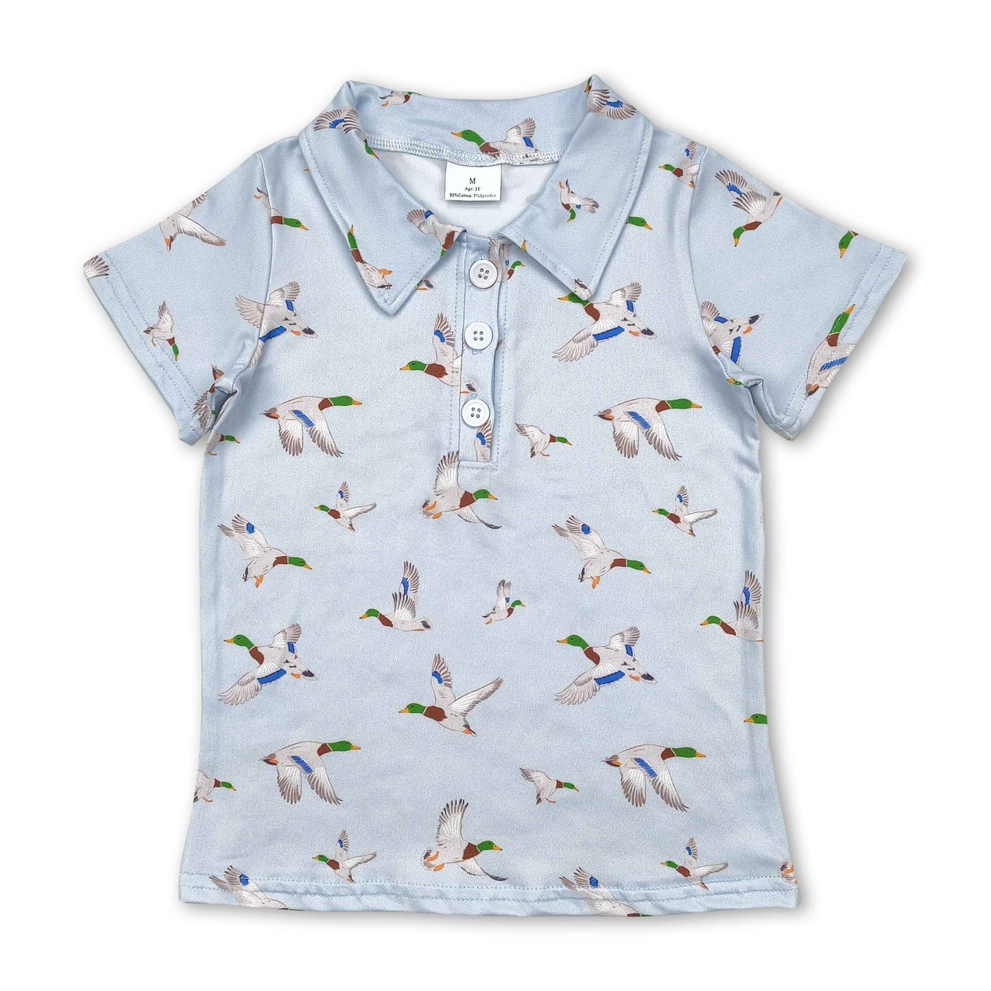 Youth SS Dog or Duck Polo Shirt/Romper